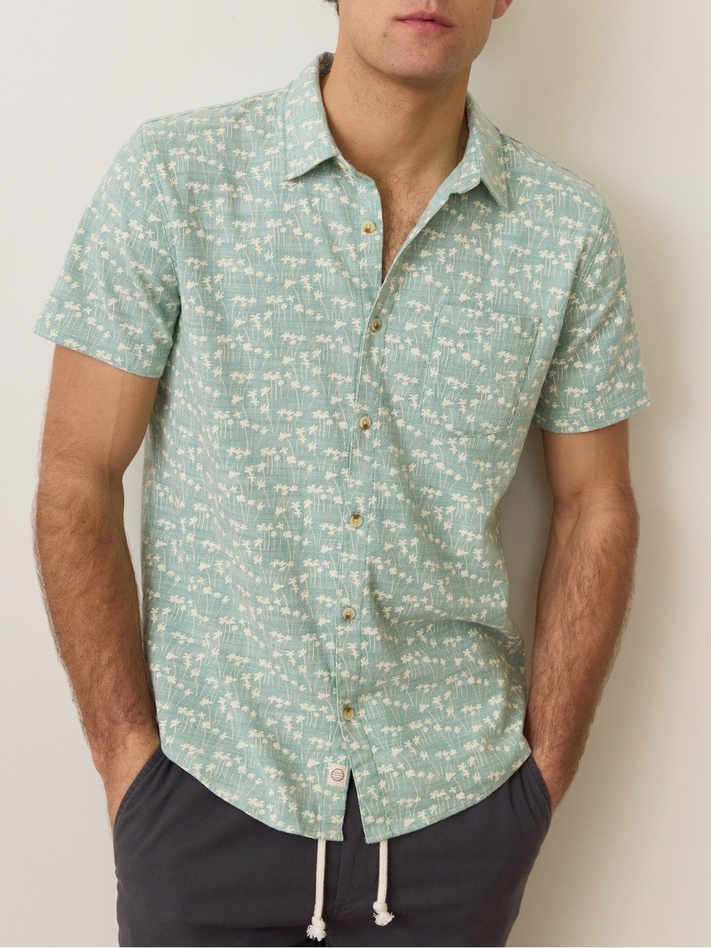 Men's Marine Layer Stretch Selvage Short Sleeve Shirt